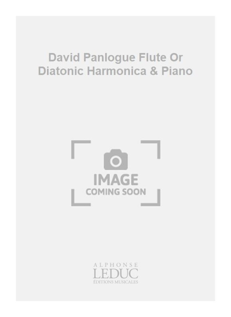 David Panlogue Flute Or Diatonic Harmonica & Piano